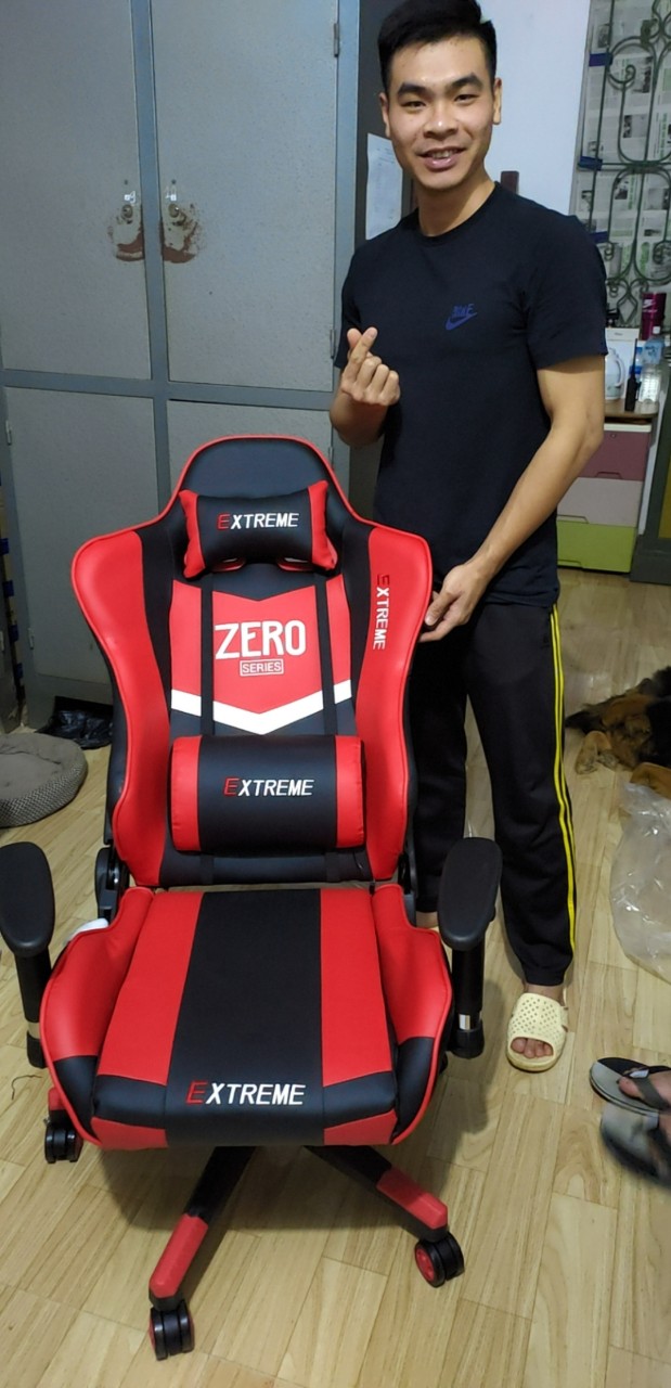 GHẾ GAMING EXTREME ZERO V1 màu đỏ