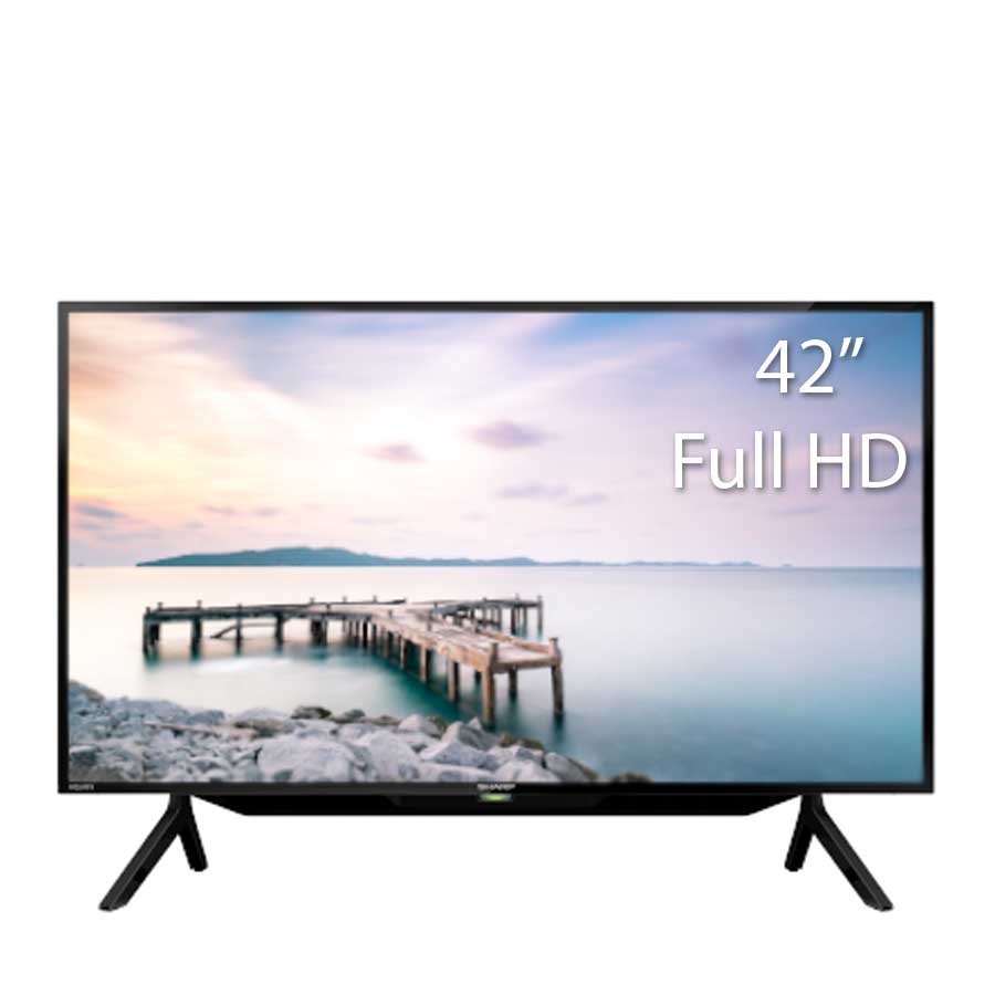 Smart LED TV Full HD 42 inch Sharp 2t-c42bg1x Android 9 WiFi, voice search remote voice search, web browser/YouTube/Netflix-genuine goods warranty 27 months