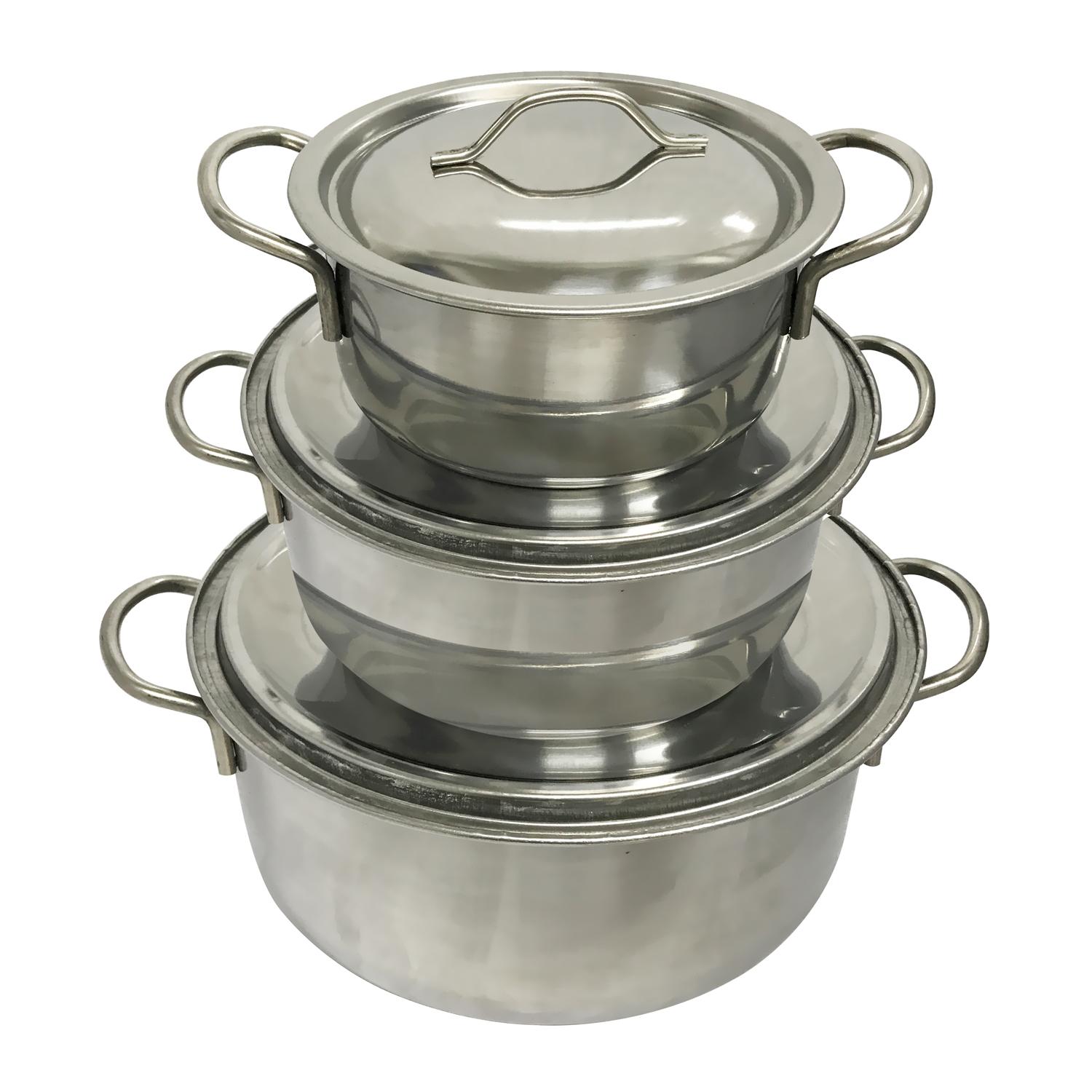 Bộ 3 nồi inox Duxton DG-03MD 16-18-24cm