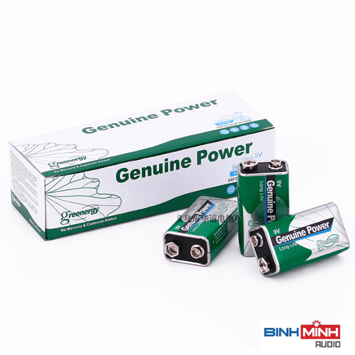 Pin vuông 9V Genuine Power ( 1 viên)