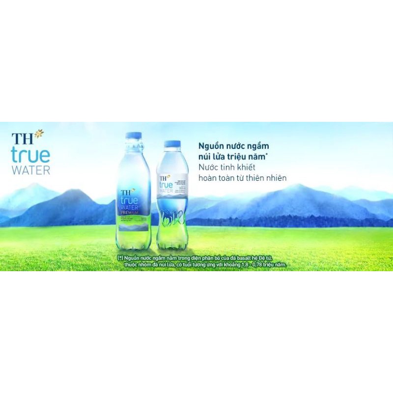 (HSD T8-2027) Thùng 24 Chai Nước Suối TH True Water 500ml.