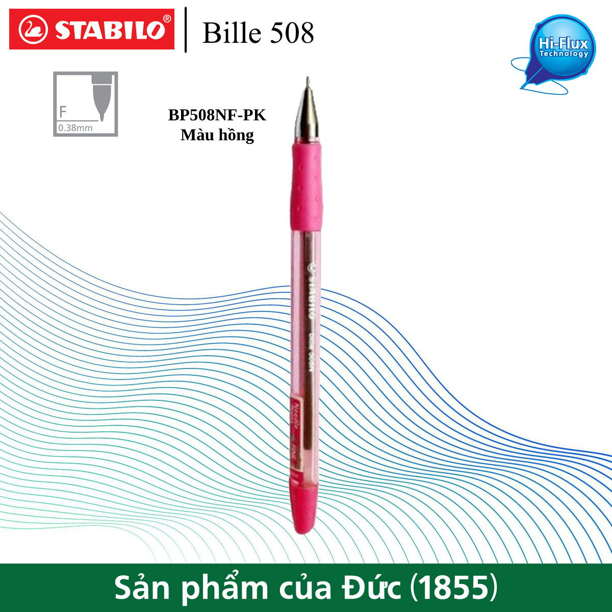 Bút bi stabilo bille bp508nf