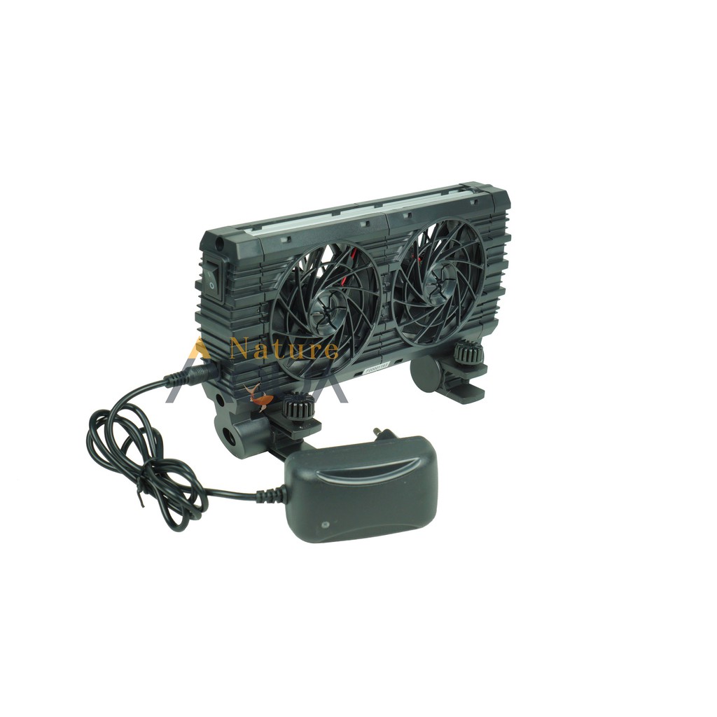 ISTA ENERGY SAVING ARRAYED COOLING 2 FAN - QUẠT MÁT NƯỚC HỒ CÁ 2 FAN