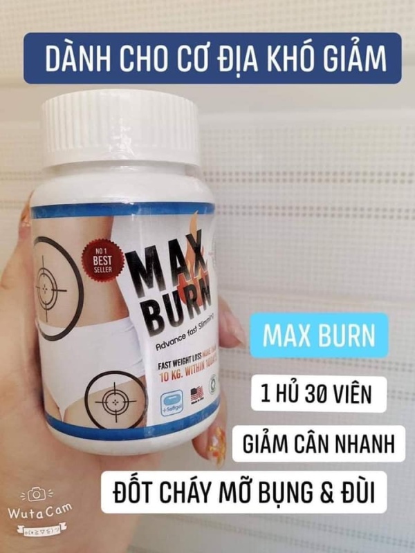 GIẢM CÂN MAX BURN 10 DAYS nhập khẩu