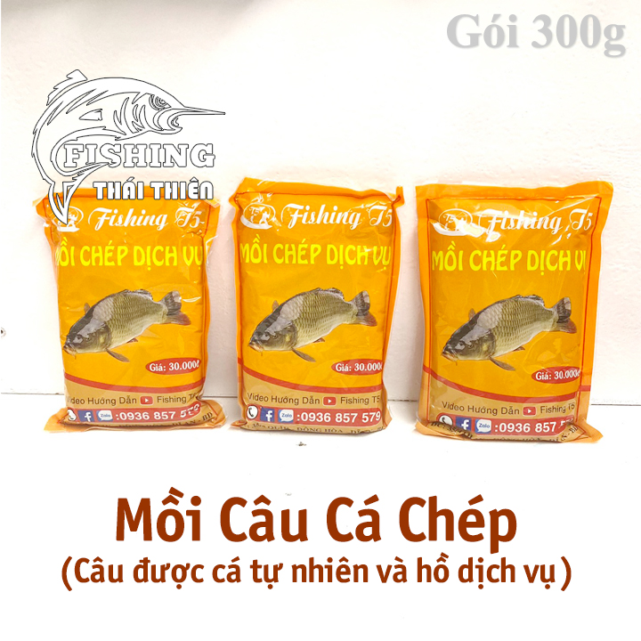 [HCM]Mồi Câu Cá Chép Sông Tự Nhiên, Hồ Dịch Vụ