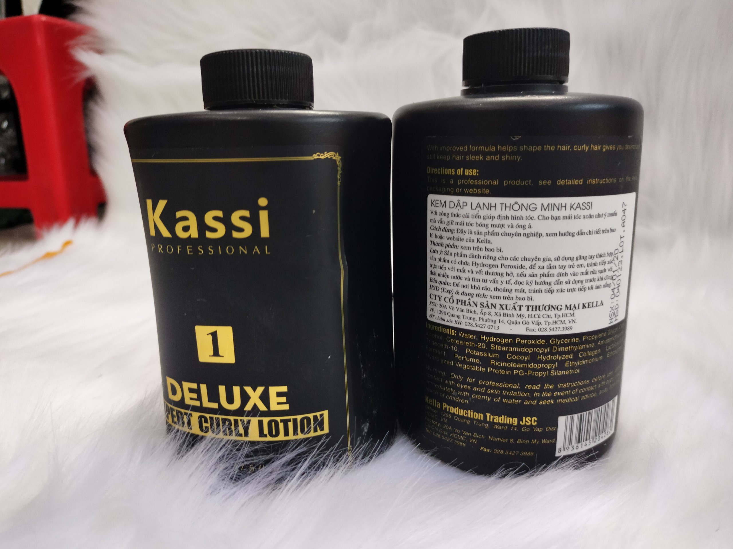 Uốn Lạnh Kích Xoăn Kassi Deluxe 500ml*2