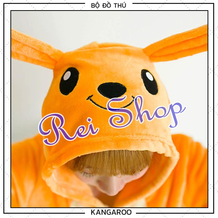 Bộ Đồ Hình Thú Kangaroo Siêu Cute Size Cho Người Lớn