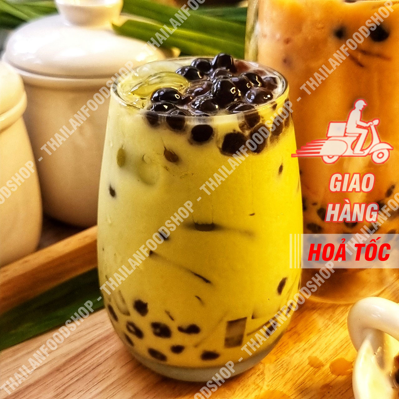 Trà Thái Xanh Gói 200Gram