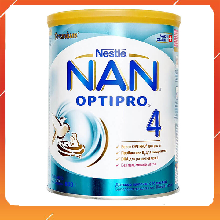 Sữa Nan Nga HMO Optipro Nestle nội địa số 4 cho bé từ 18 tháng tuổi trở lên