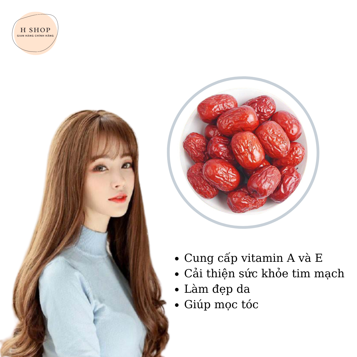 Dried red apple with package size 500g-anti-aging, increase aging