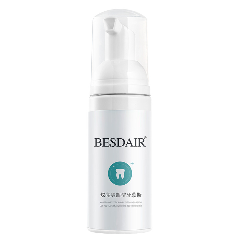 HCMBESDAIR Bọt Tẩy Trắng Răng Làm Sạch Răng Khử Mùi Hôi Miệng Mousse Teeth
