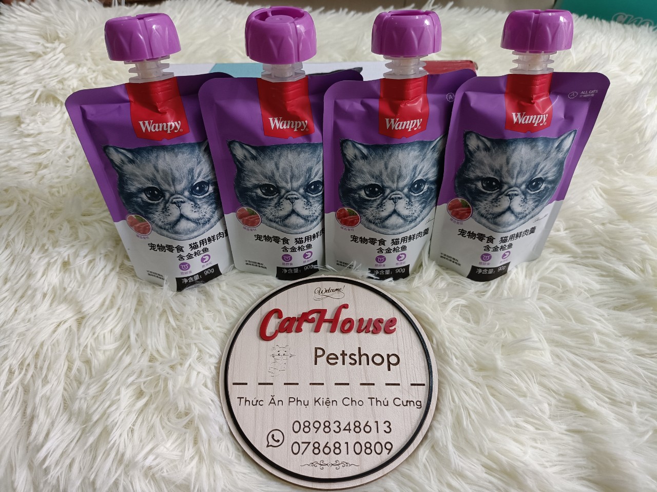 Pate Wanpy Nắp Vặn Cho Mèo