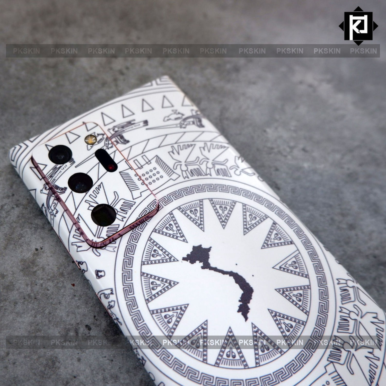 Dán skin trống đồng samsung Note 20 ultra, Note 10 plus, Note 20, Note 10, Note 9, Note 8 chất liệu nhập khẩu Đức
