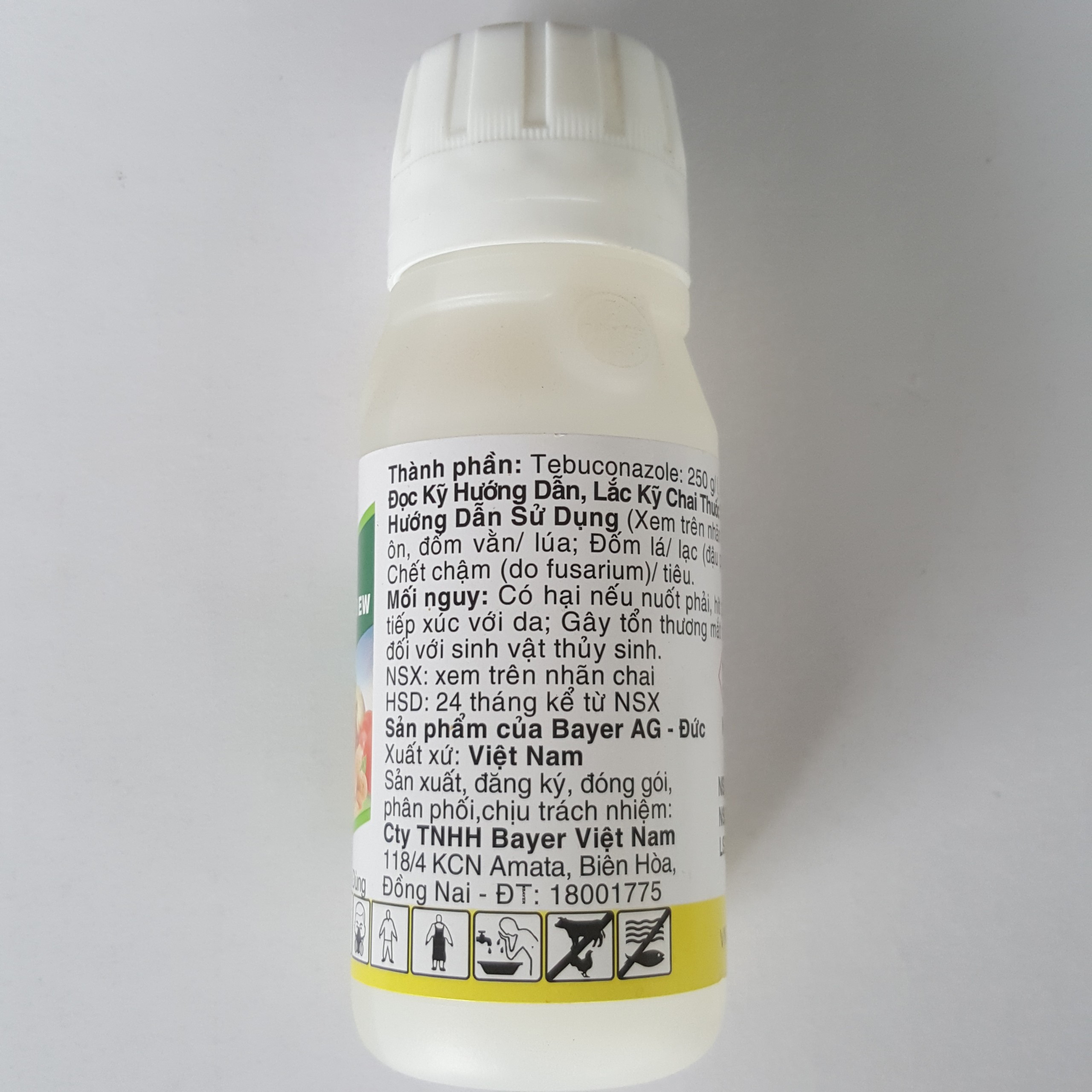 THUỐC TRỪ BỆNH FOLICUR 250EW - 100ML