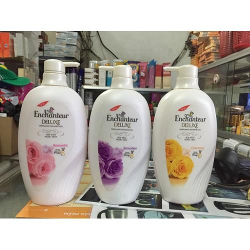Sữa tắm nước hoa enchanteur 650g