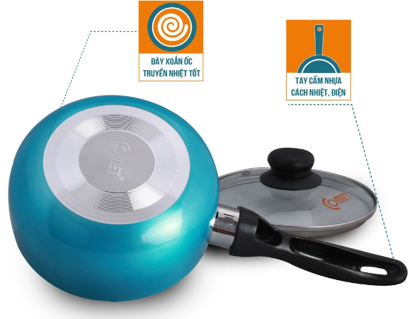 Quánh chống dính Ceramic an toàn COMET - CH31-16