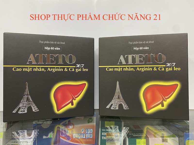 ATETO - Thực phẩm bảo vệ và giải độc gan.