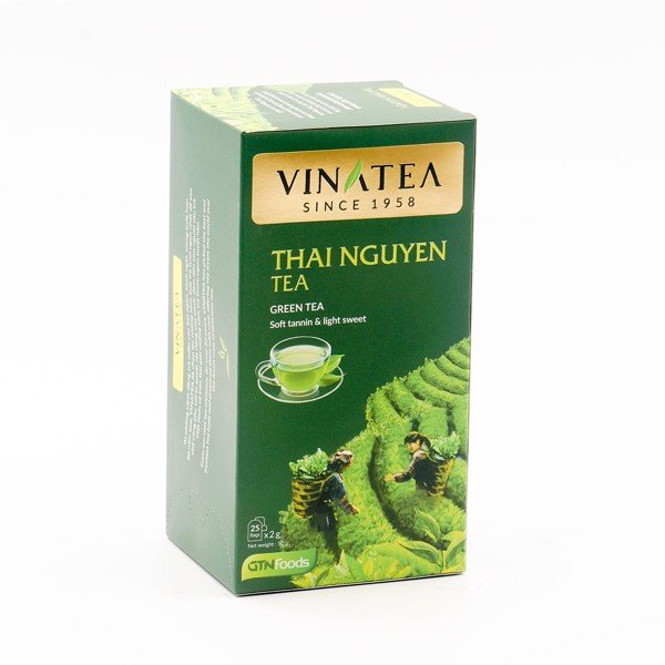 Trà Túi Lọc Thái Nguyên Vinatea 50g (25tuix2g)