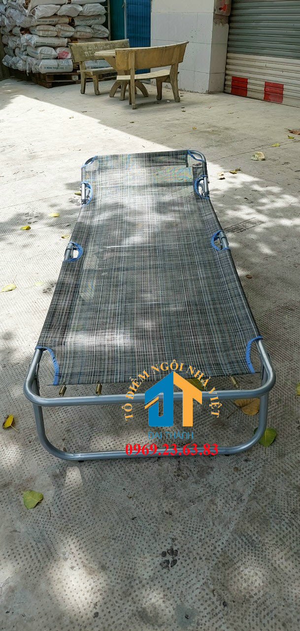 Giường  xếp lưới khung sắt cỡ lớn ĐẠI THÀNH