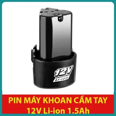 Pin lion máy khoan AoTuo 12V - Pin cho các loại máy khoan pin cầm tay - Pin dùng tốt cho các loại máy khoan thời gian sử dụng 3-4h
