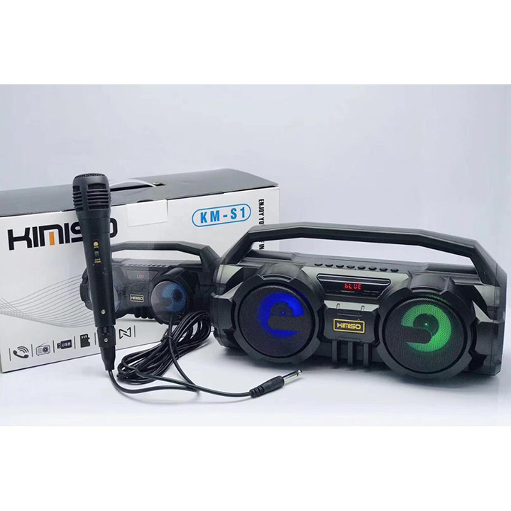 Loa karaoke Kimiso KM-S1 có bluetooth kèm mic