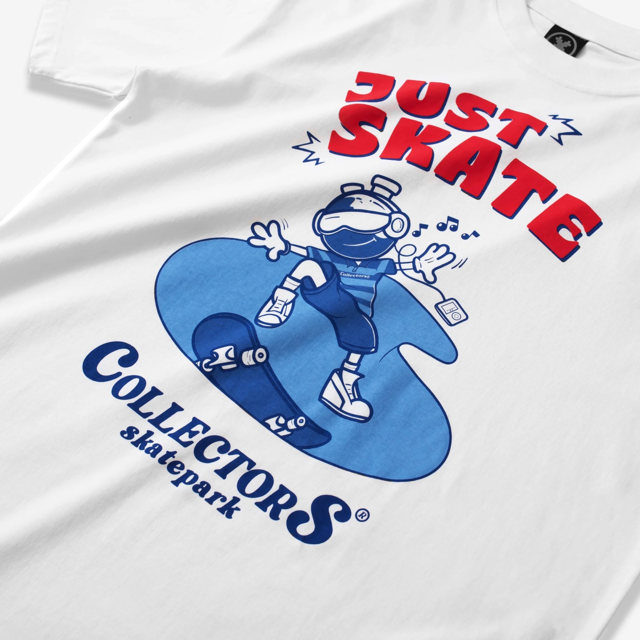 Áo Thun Trắng Collectors "Skater"