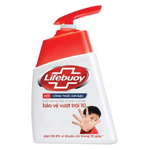 Nước rửa tay LIFEBUOY Diệt Khuẩn 180G (Đỏ)