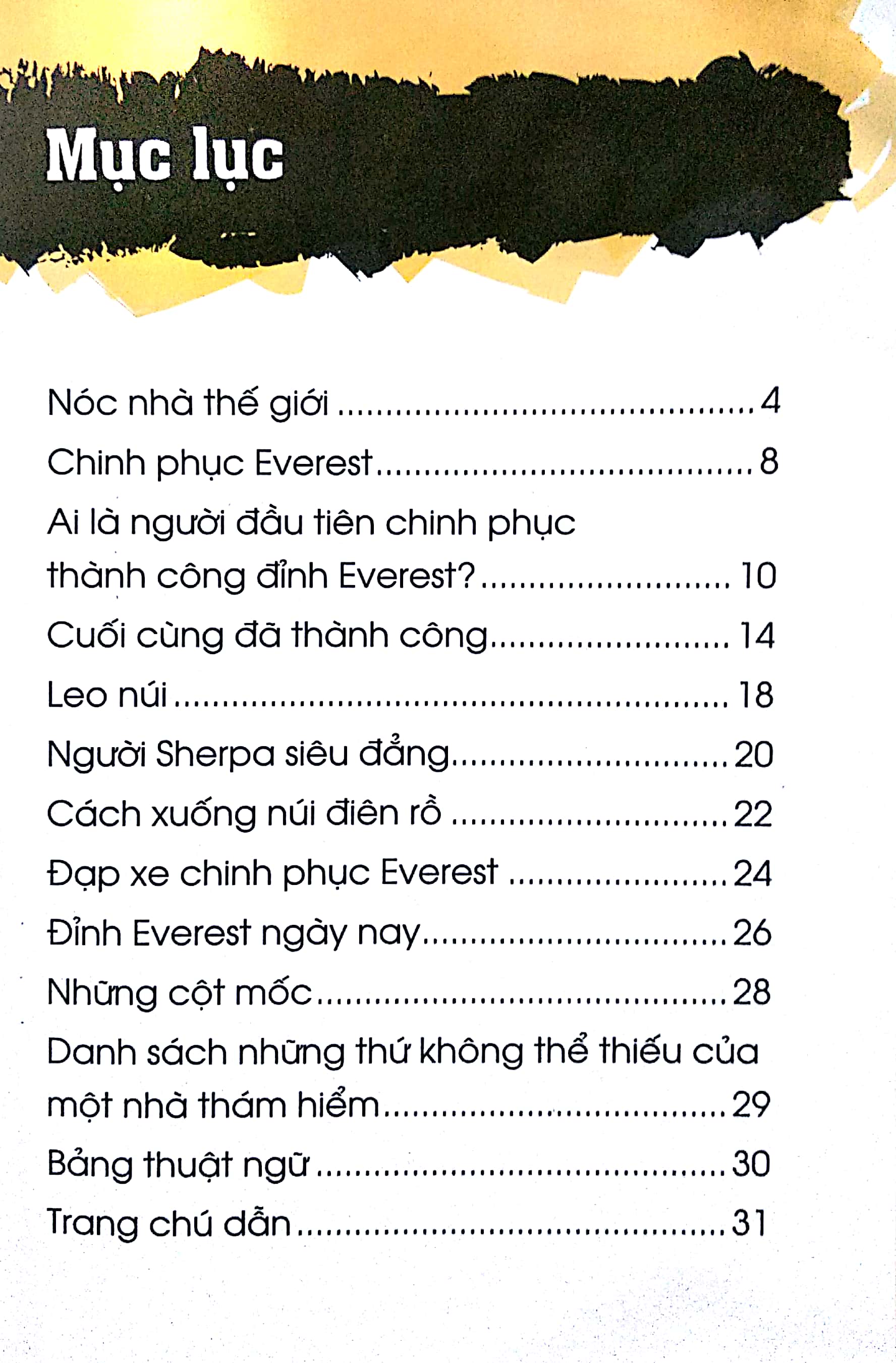 Fahasa - Những Mẫu Chuyện Khám Phá - Đỉnh Everest