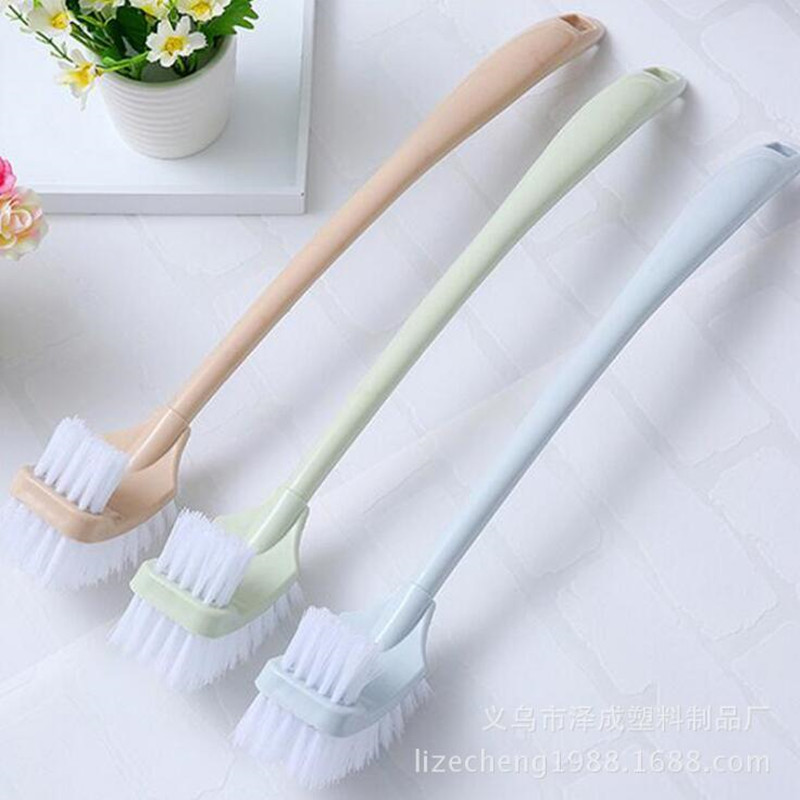 Bàn chải chà bồn cầu 2 đầu đa năng