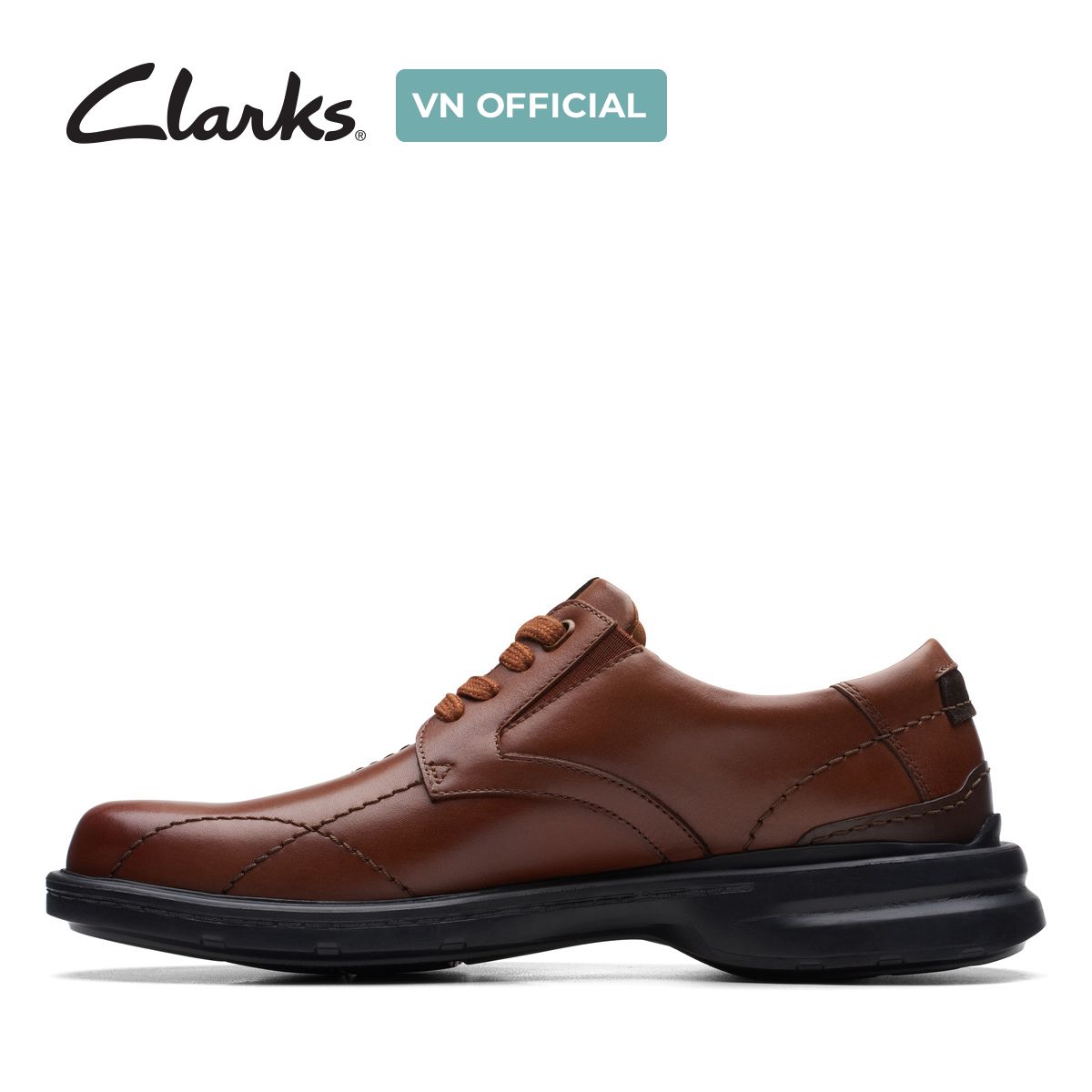 Giày Buộc Dây Da Nam Clarks - Gessler Lace