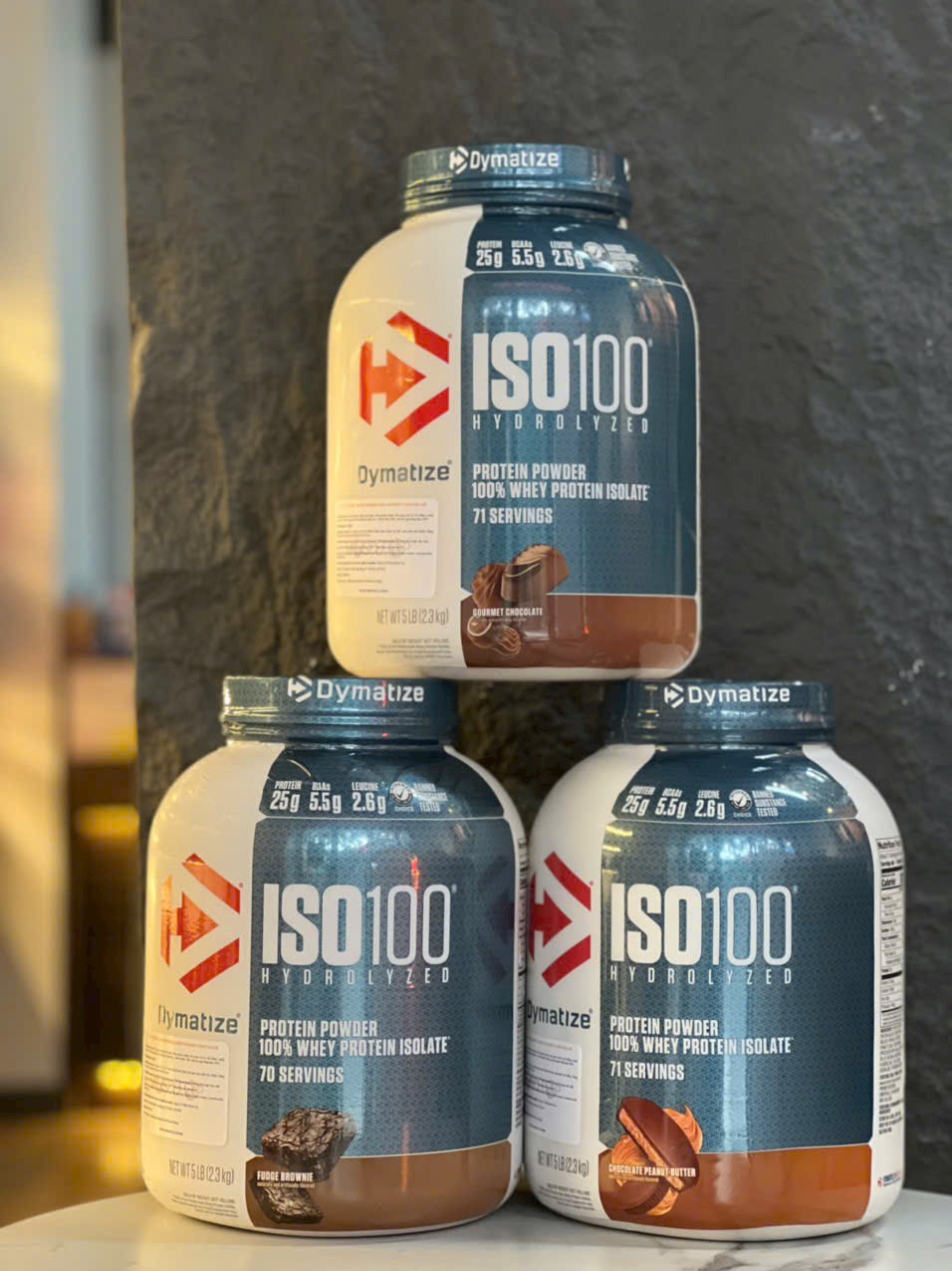 [HCM]WHEY PROTEIN - DYMATIZE - ISO100 - 5lbs - ISO 100 bổ sung whey protein cao cấp hỗ trợ tăng cơ tối ưu - Từ Mỹ