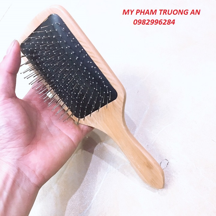 Lược massage cao cấp cán gỗ