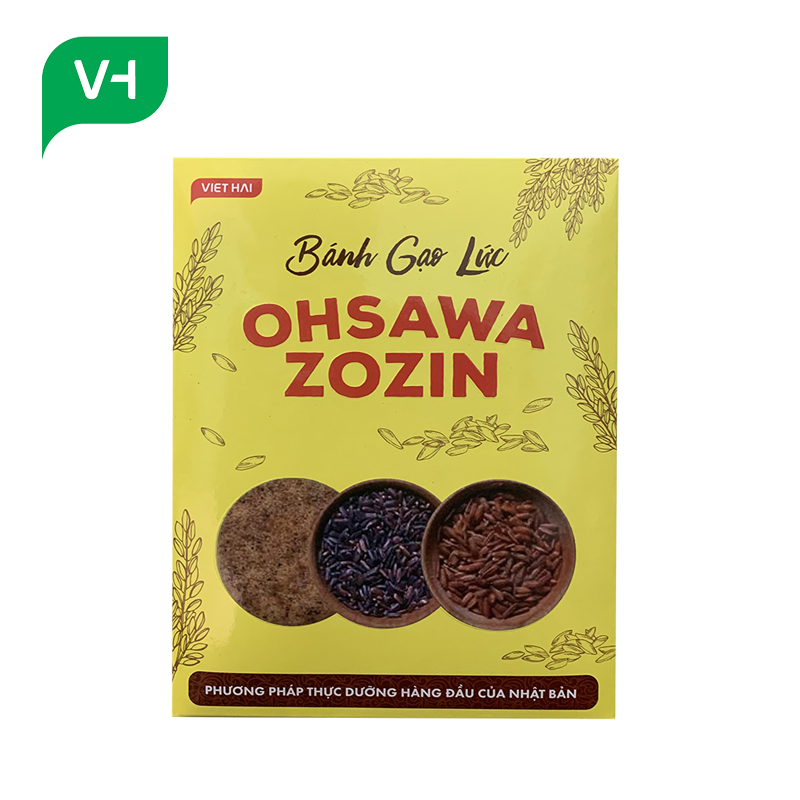 Bánh gạo lứt  OHSAWA  ZOZIN 125g