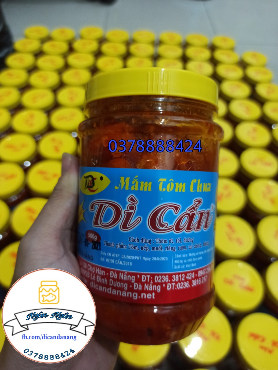 [HCM]Mắm Tôm chua Dì Cẩn