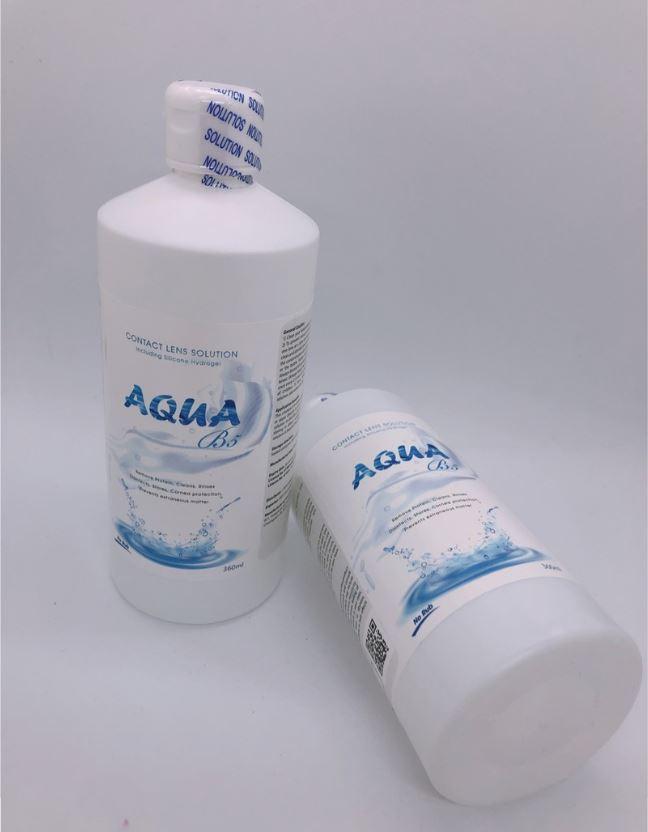 Nước Ngâm Lens Aqua Chai Lớn 360ml ( 4 chai )