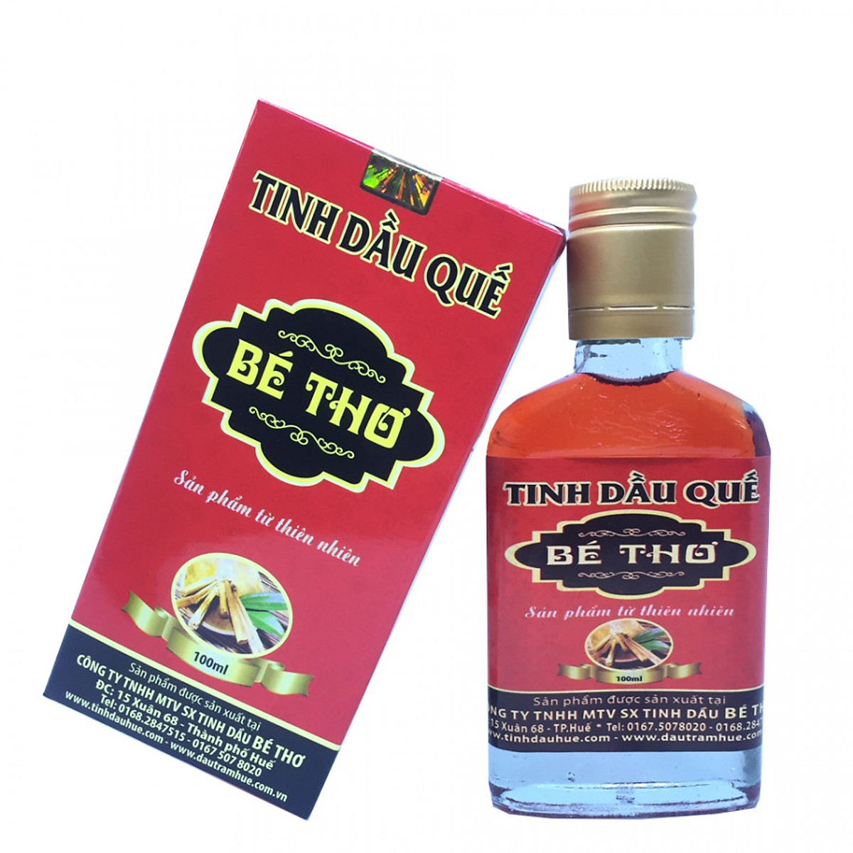 TINH DẦU QUẾ BÉ THƠ LỌ 50ML NGUYÊN CHẤT