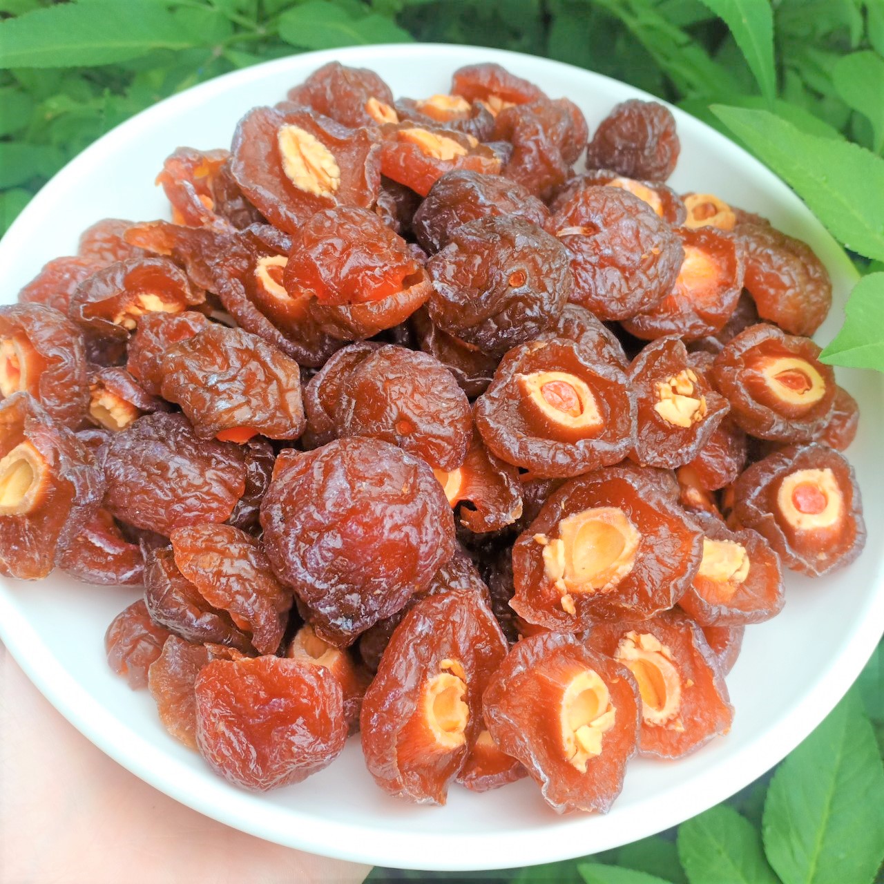 1kg (2 Hủ) Xí Muội Đào Chẻ Đôi Chua Ngọt