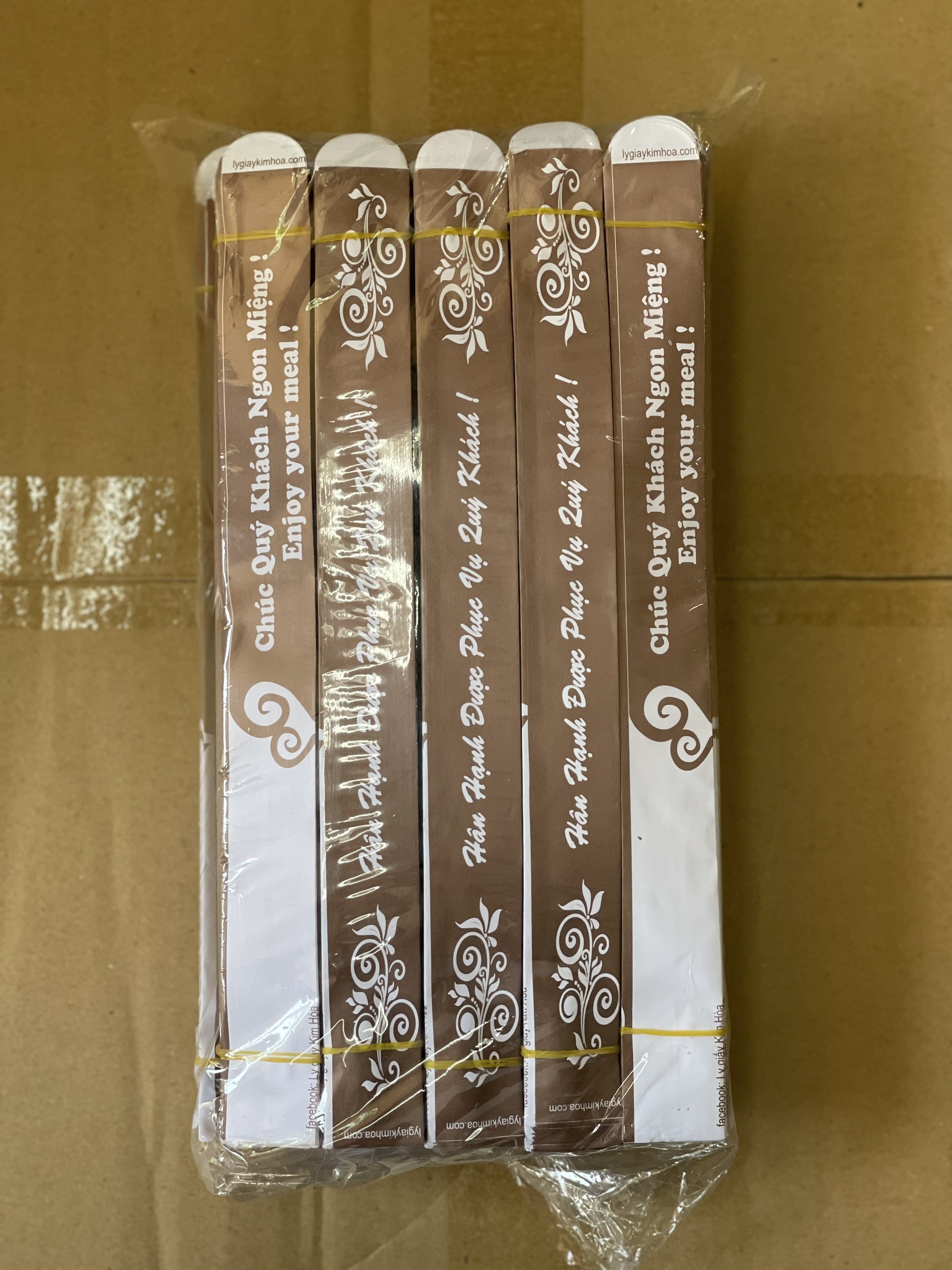 1000 cái túi đựng đũa 27cm