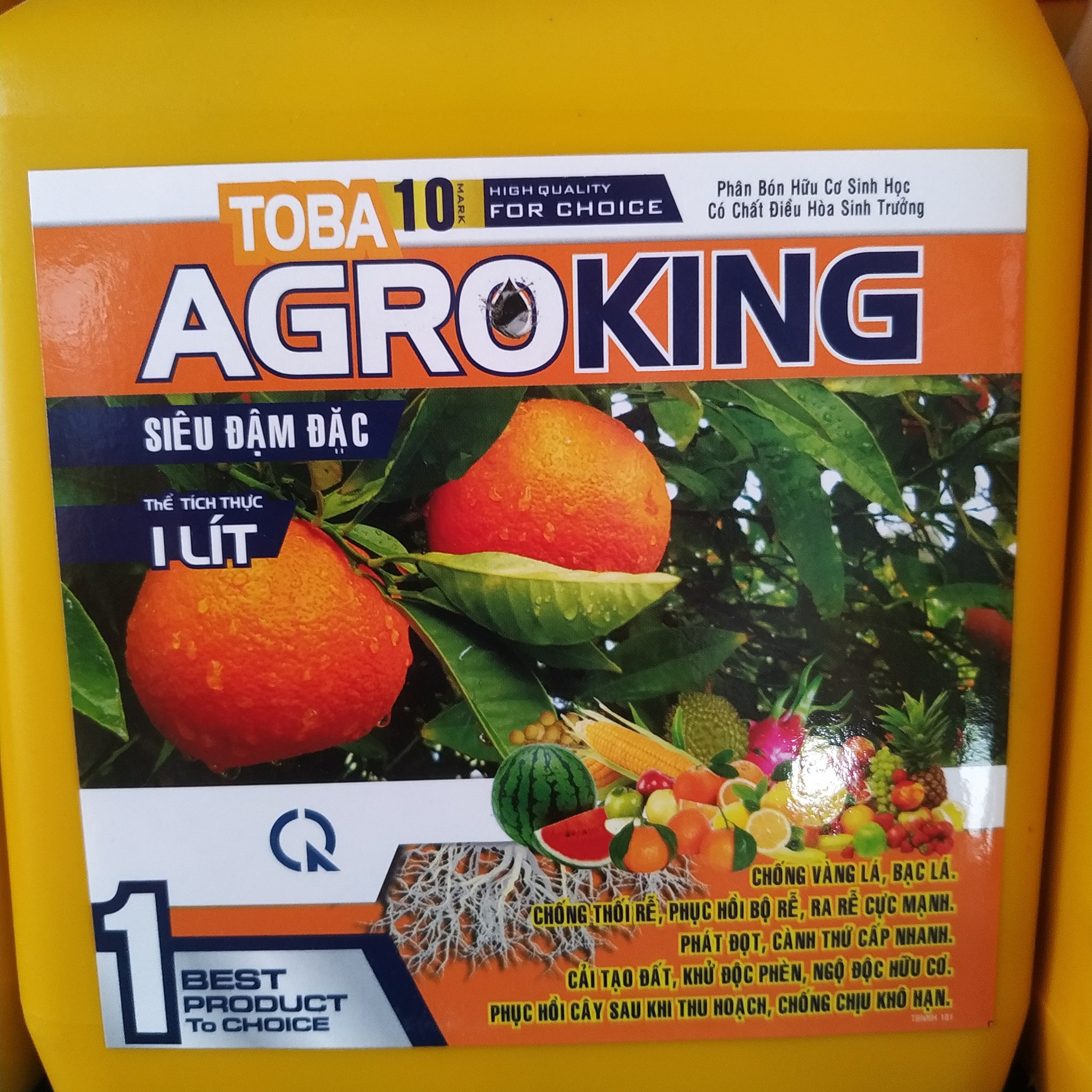 Phân bón hữu cơ sinh học AgroKing
