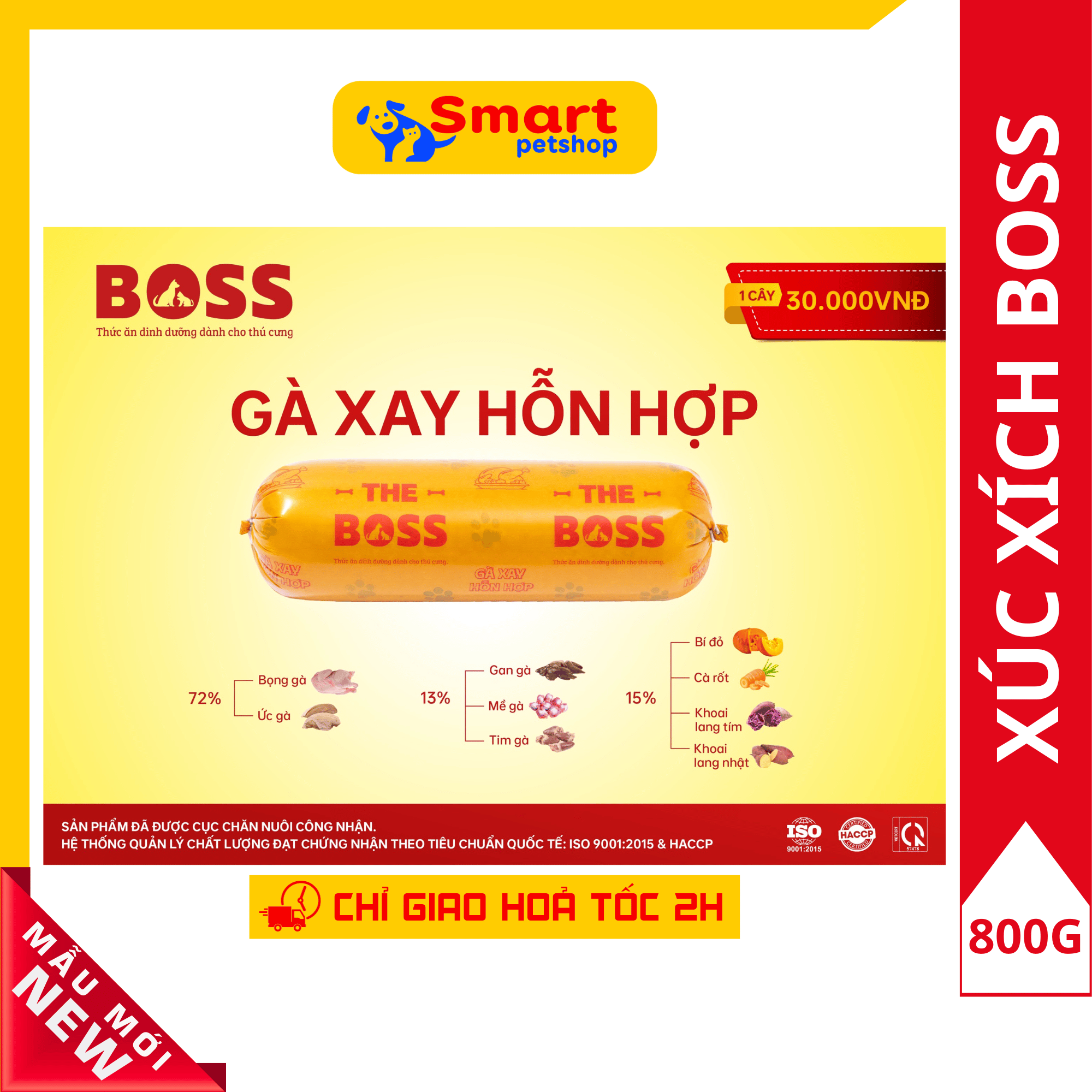 [HCM Hoả Tốc] Thức Ăn Tươi Cho Chó Mèo - Raw Food