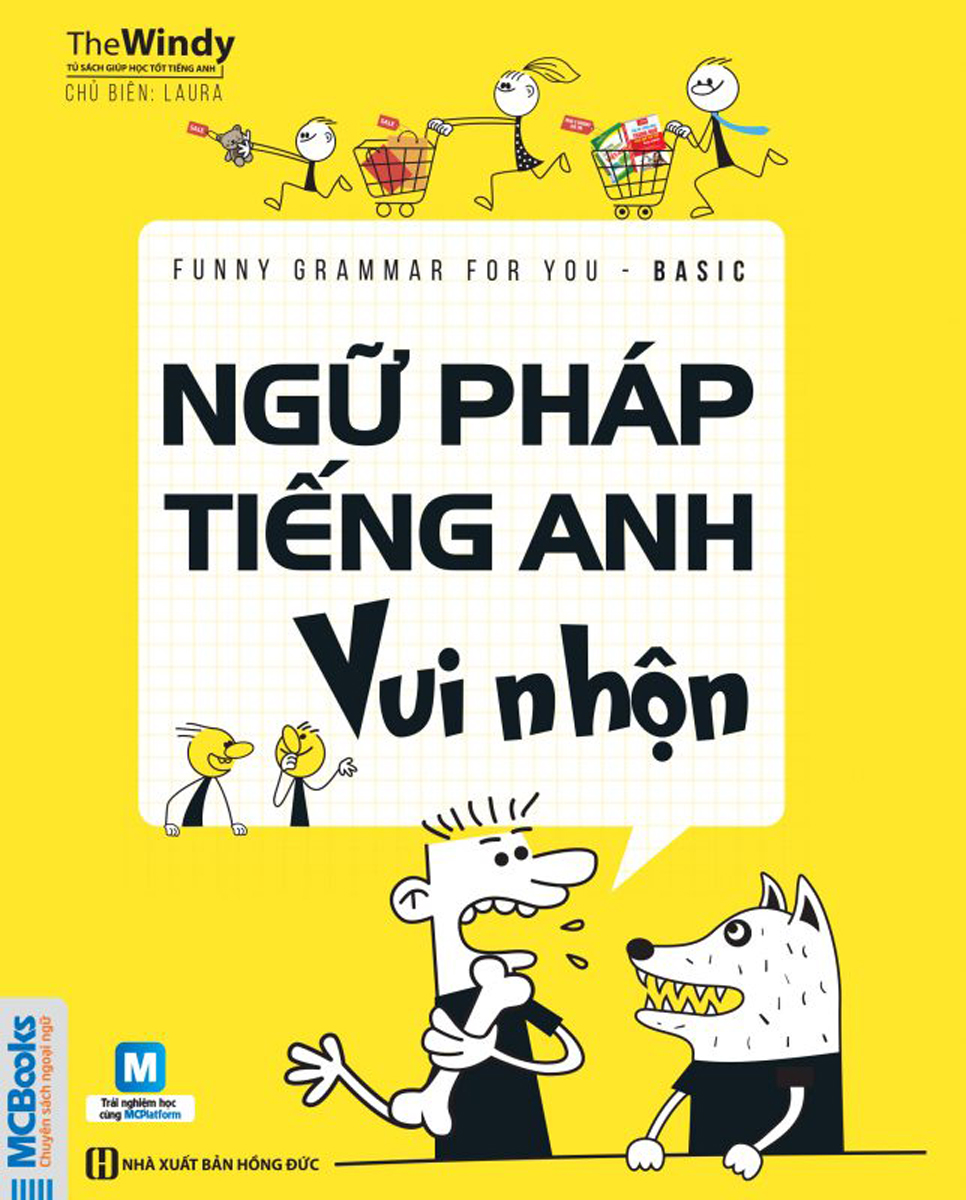 Sách ngữ pháp tiếng anh vui nhộn - basic - newshop