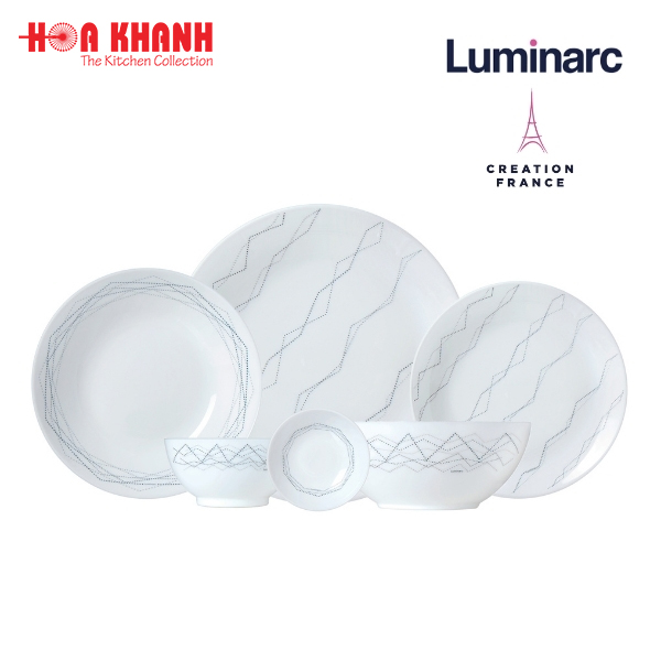 Luminarc Marble 11.5cm Chén Thủy Tinh - P3753 - 6 cái