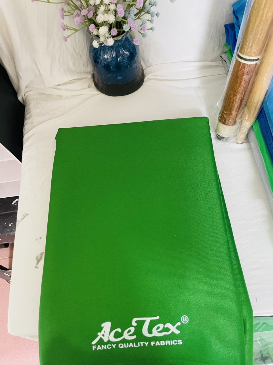 vải bàn bida Acetex (dùng cho bàn phăng và lỗ)