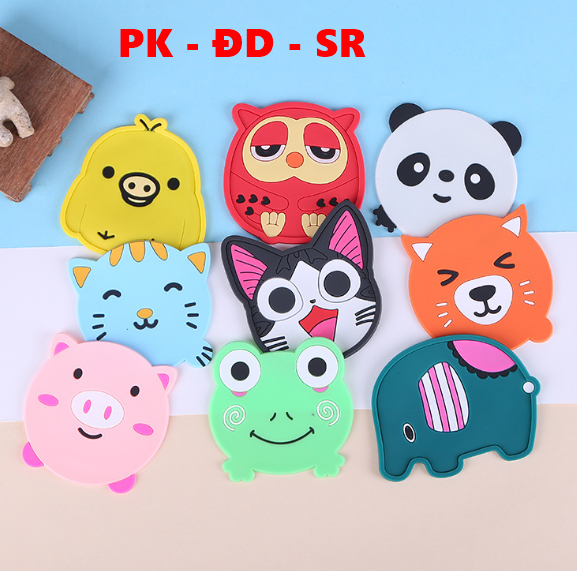 Miếng lót ly hình cute siêu đáng yêu - siêu rẻ