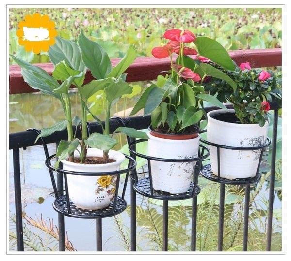 Giỏ treo chậu hoa ban công SẮT DÀY DẸP
