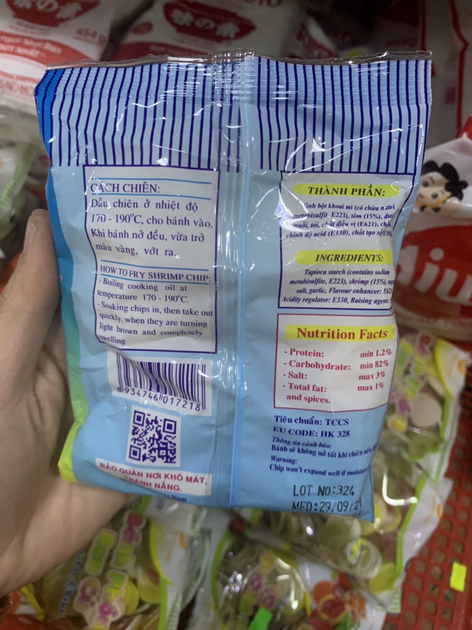 Phồng tôm Sa Giang 100gr
