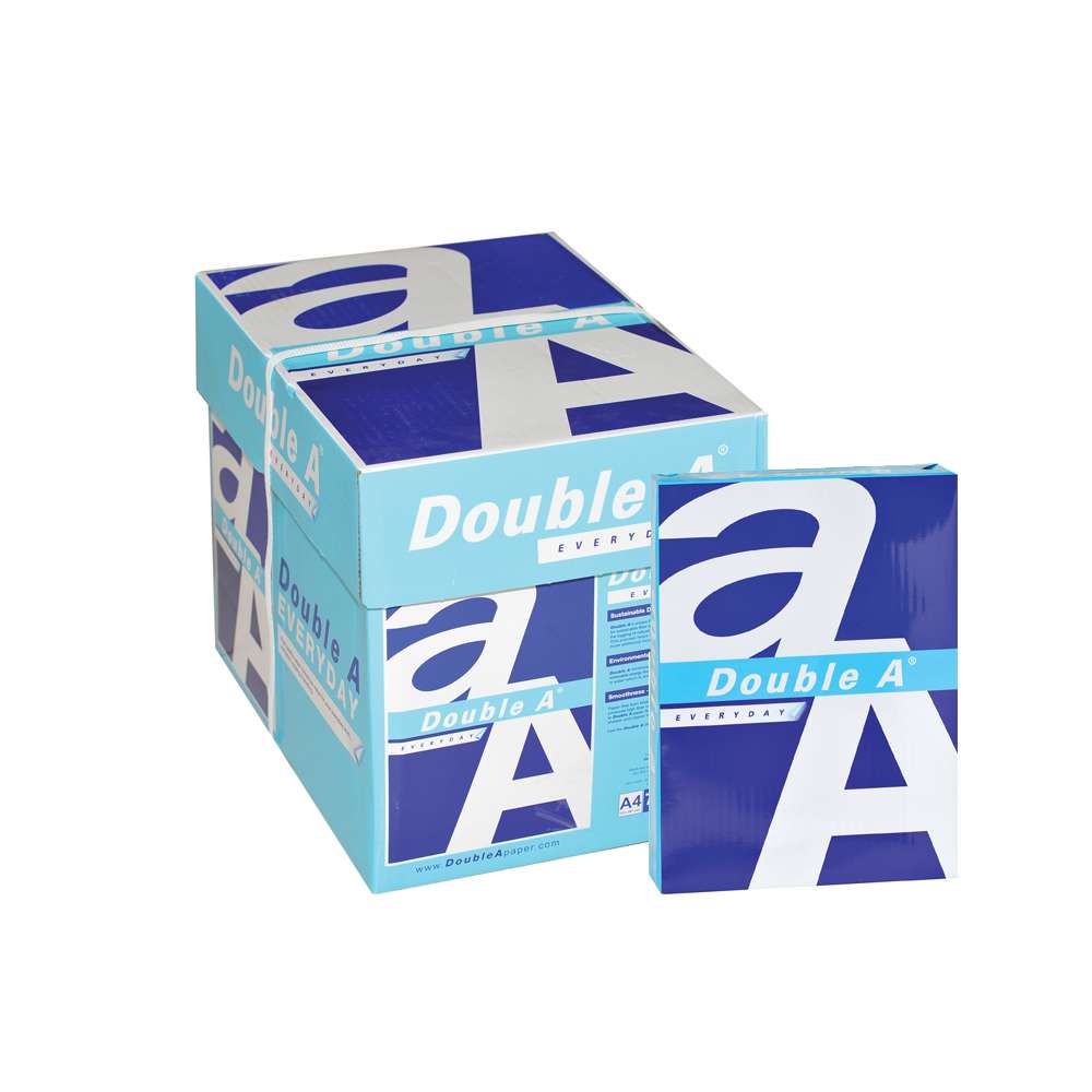 Giấy A4 DOUBLE A định lượng 70gsm - 1 thùng 5 ream