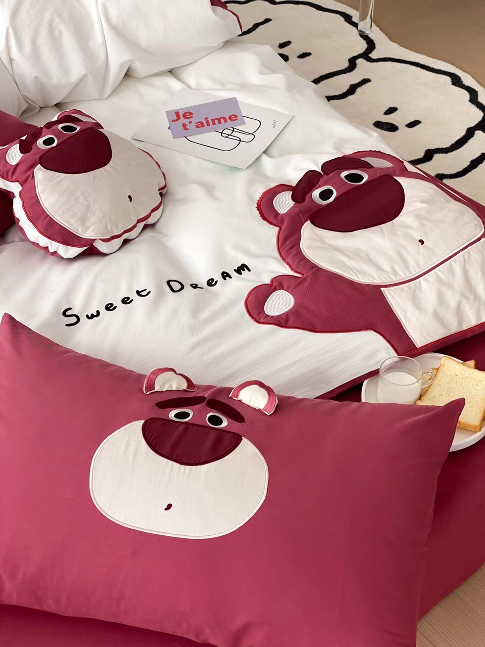 Bộ Chăn ga gối cotton line DISNEY