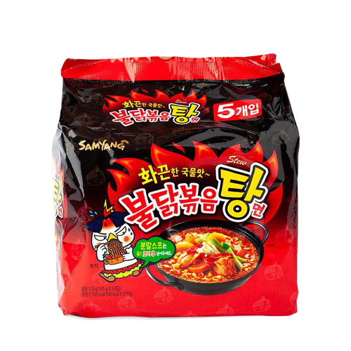 Mì cay nước Samyang Hàn Quốc ( Lốc 5 gói x 145g)
