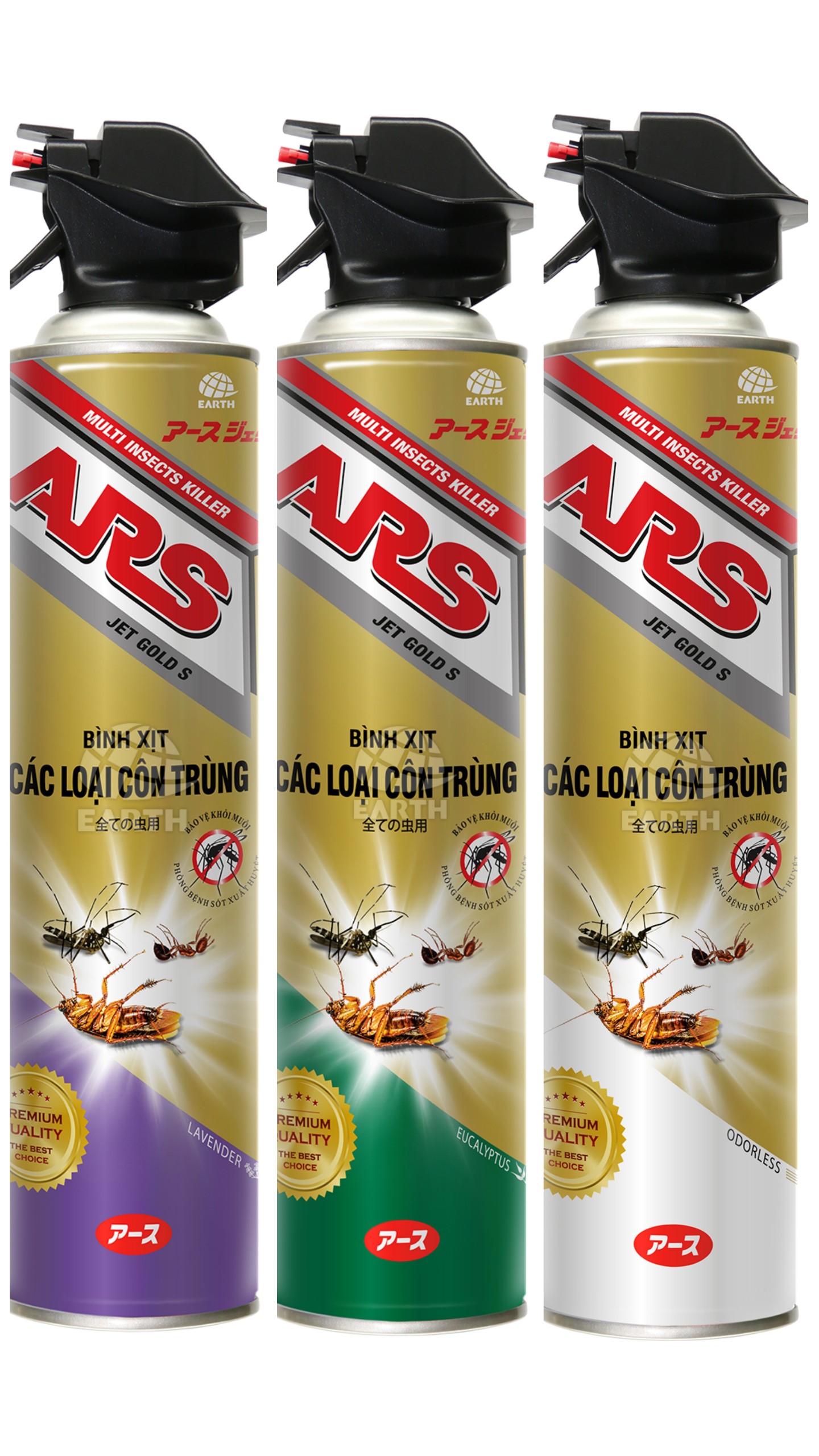 Bình Xịt Côn Trùng ARS Jet Gold Plus 600ml